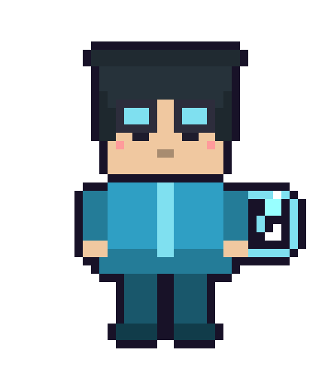 状況認識のドット絵キャラクター